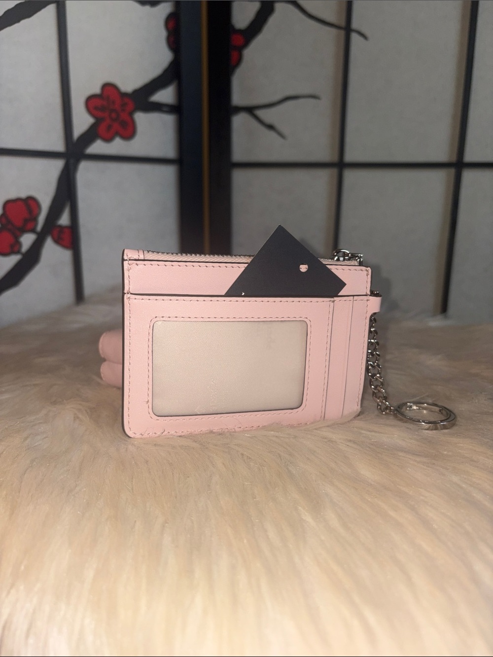 Kate Spade WREN Double Zip Wristlet/KEY RING Card Holder 2pc Set - Picture 8 of 8